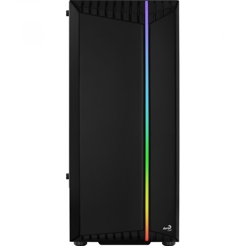 Boitier Moyen Tour ATX AeroCool Bionic RGB avec panneau vitré (Noir)