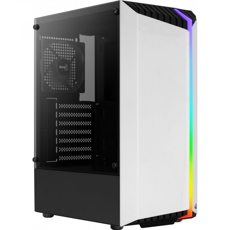Aerocool Bionic Midi Tower Blanc