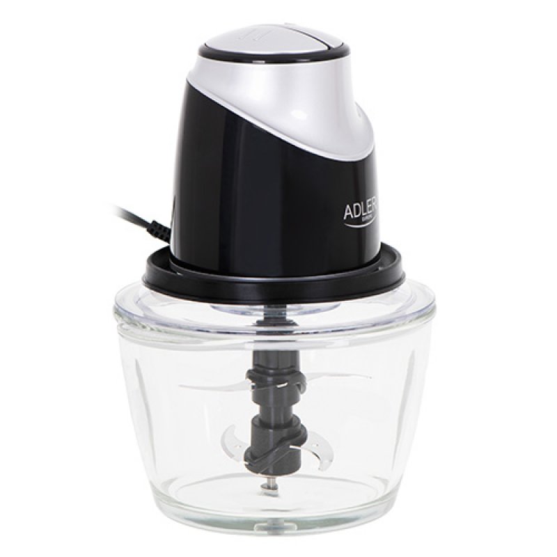 Adler AD 4082 hachoir électrique 1,2 L 300 W Noir, Argent