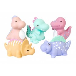 SARO Baby - Happy Dinos Bath Toys Multicolored
