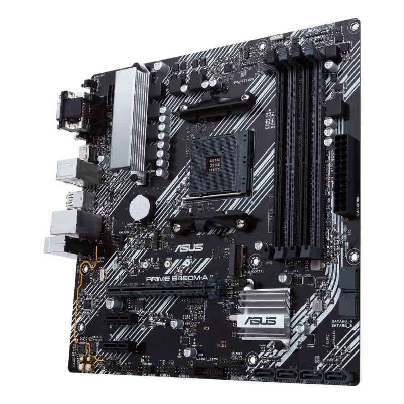 ASUS PRIME Mainboard B450M-A II - Micro ATX - Socket AM4 - AMD B450
