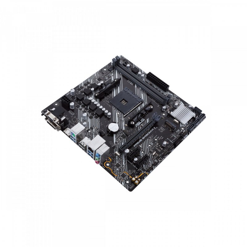ASUS Prime B450M-K II AMD B450 Emplacement AM4 micro ATX