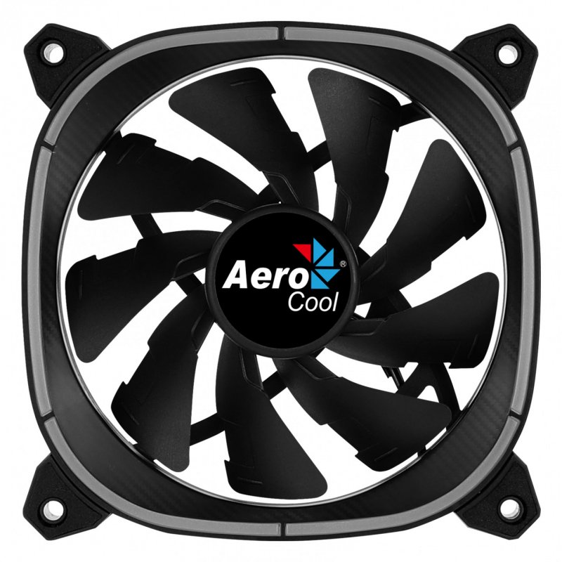 Ventilateur de boitier AeroCool Astro 12 RGB 12cm (Noir)