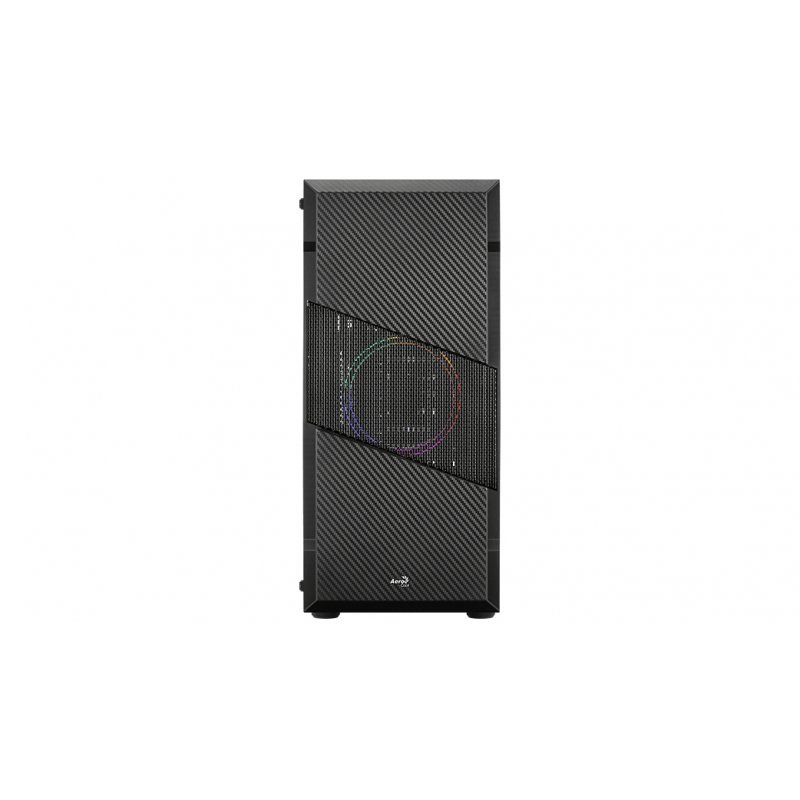 Aerocool Menace Saturn FRGB Midi Tower Black