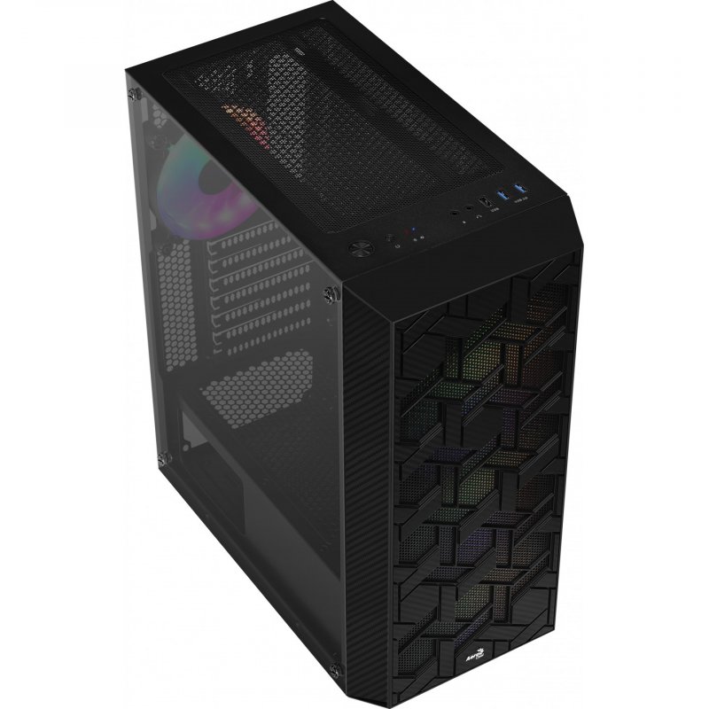 Aerocool Hive FRGB Midi Tower Noir