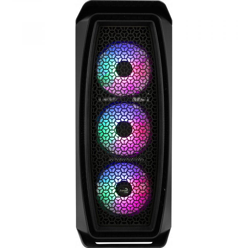 Boitier Moyen Tour ATX AeroCool Aero One Frost RGB avec panneau vitré (Noir)