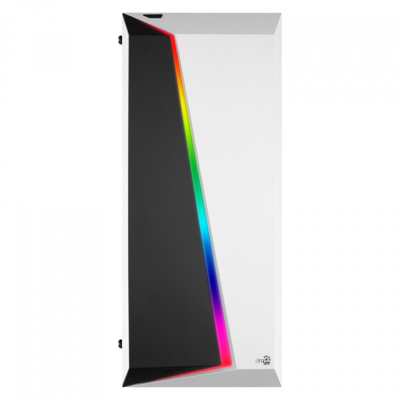 Boitier Moyen Tour ATX AeroCool Cylon Pro Tempered Glass RGB avec panneau vitré (Blanc)