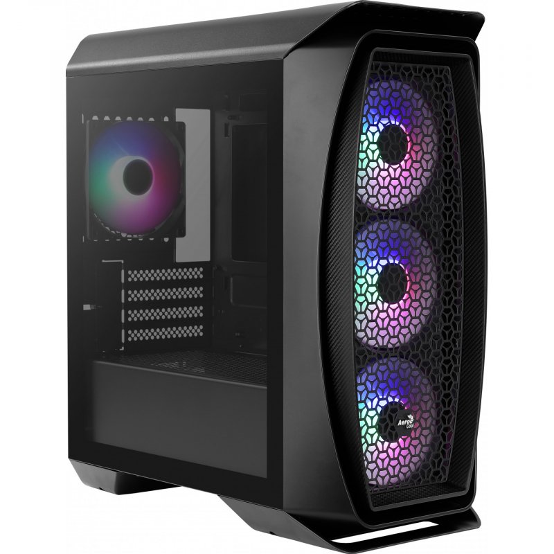 Boitier Mini Tour Micro ATX AeroCool Aero One Mini Frost RGB avec panneau vitré (Noir)