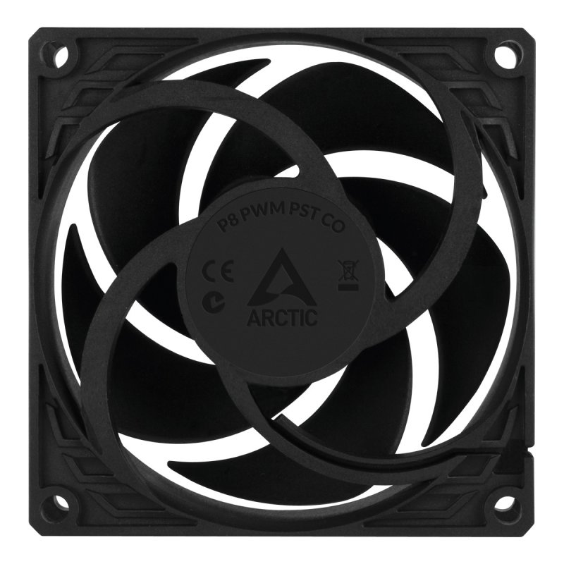 ARCTIC P8 PWM PST CO - Pressure-optimised 80 mm Fan with PWM PST for Continuous Operation
