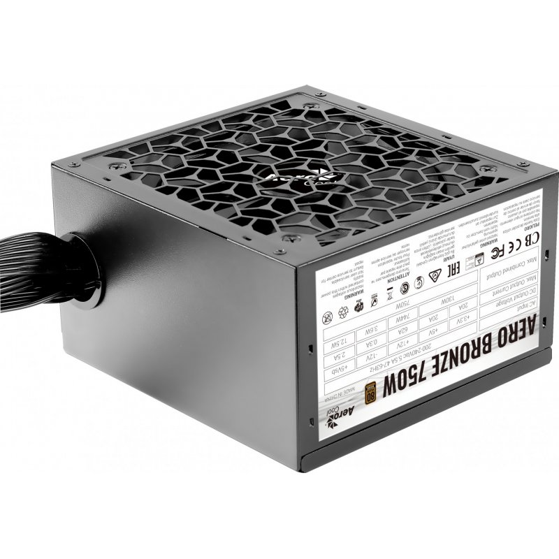 Aerocool Aero unité d'alimentation d'énergie 750 W Noir