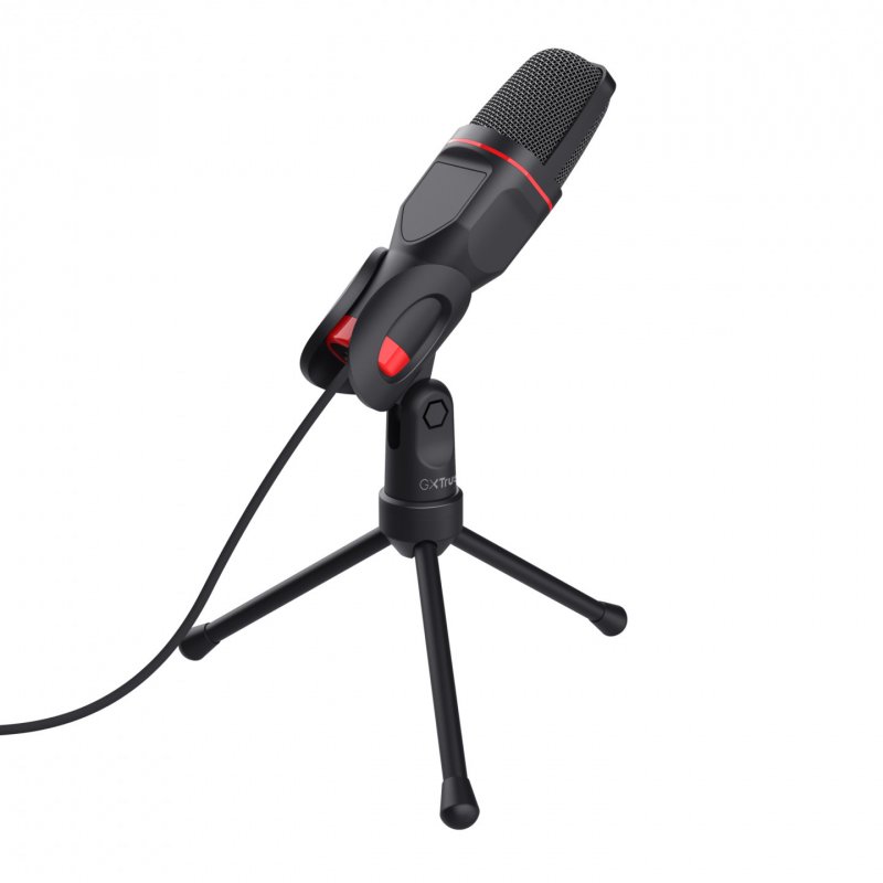 Trust GXT 212 Noir, Rouge Microphone de PC