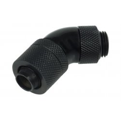 Alphacool HF 13/10 Anschraubtülle 45° drehbar G1/4 - Deep Black