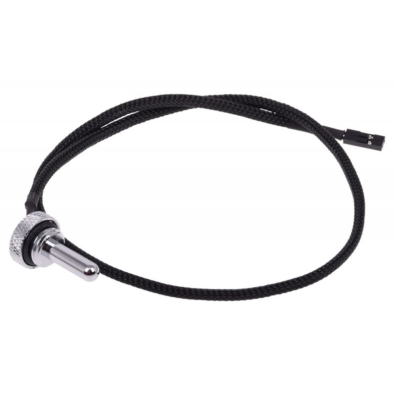 Alphacool Eiszapfen Temperatursensor Plug G1/4 - Chrome