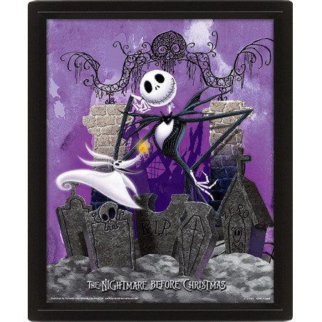 NBX - 3D Lenticular Poster 26X20 - Graveyard