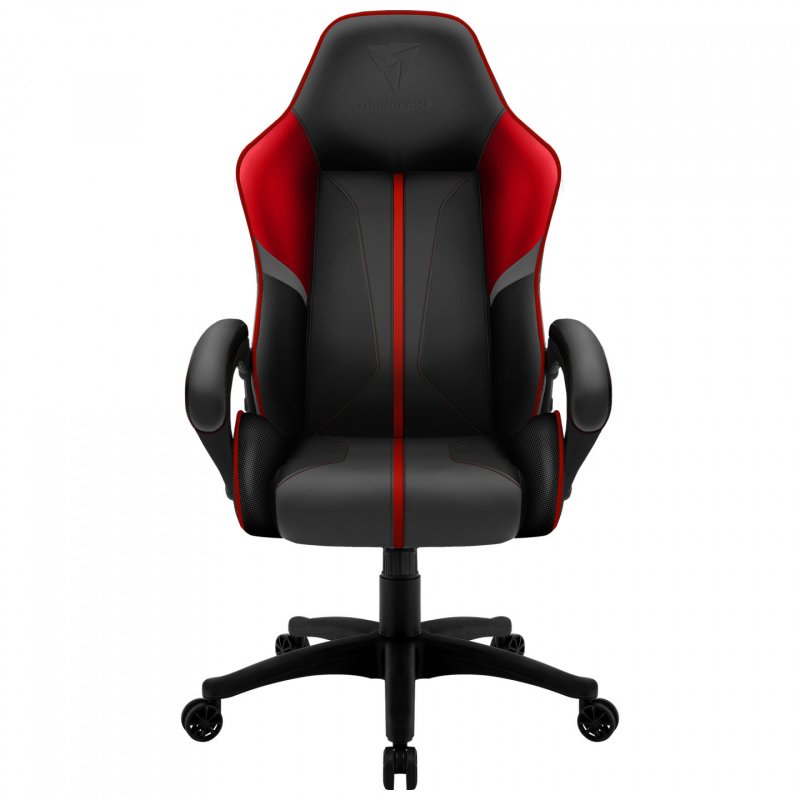 ThunderX3 BC1 BOSS Gaming Stuhl - grau/rot