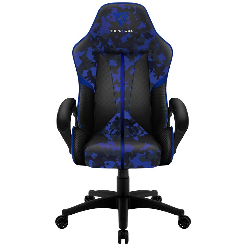 ThunderX3 BC1 CAMO Gaming Stuhl - camo/blau