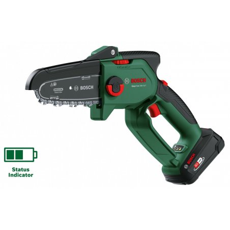 Akku-Kettensäge EasyChain 18V-15-7, 18Volt (grün/schwarz, Li-Ionen Akku 2,5Ah, POWER FOR ALL ALLIANCE)