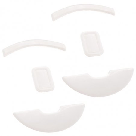 Tiger Gaming Arc1 Maus-Skates für Razer Viper - 2 Sets, weiß