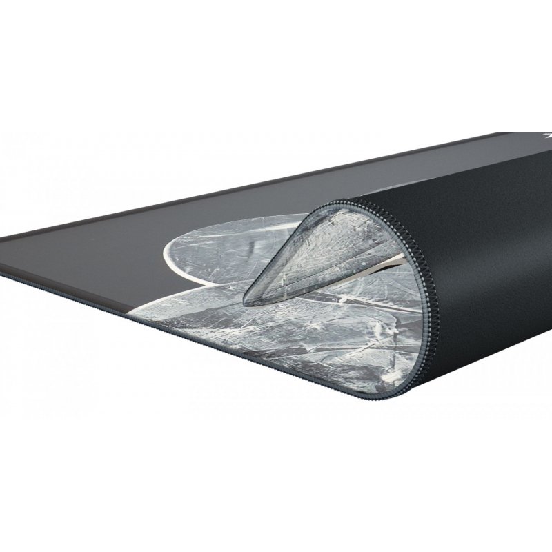 CHERRY XTRFY GP4 Tapis de souris de jeu Noir, Gris, Blanc