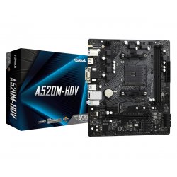 Asrock A520M-HDV Emplacement AM4 micro ATX