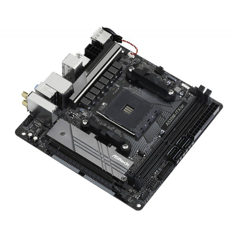 STOCK1 - Asrock A520M-ITX/ac Emplacement AM4 micro ATX