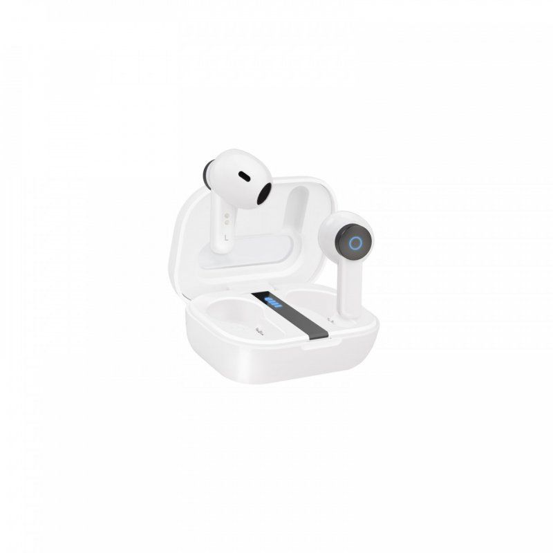 TooQ Bender Casque Sans fil Ecouteurs Appels/Musique Bluetooth Blanc