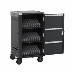 Ewent EW1700 portable device management cart/cabinet Black, Grey