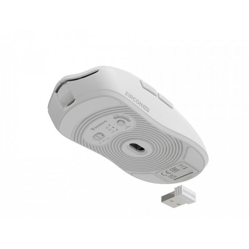 GENESIS Zircon 500 mouse Right-hand RF Wireless Bluetooth USB Type-C Optical 10000 DPI