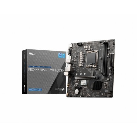 MSI PRO H610M-G WIFI DDR4 carte mère Intel H610 LGA 1700 micro ATX