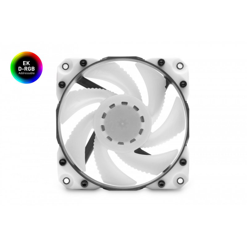 EK Water Blocks Vardar X3M Computer case Fan 12 cm White