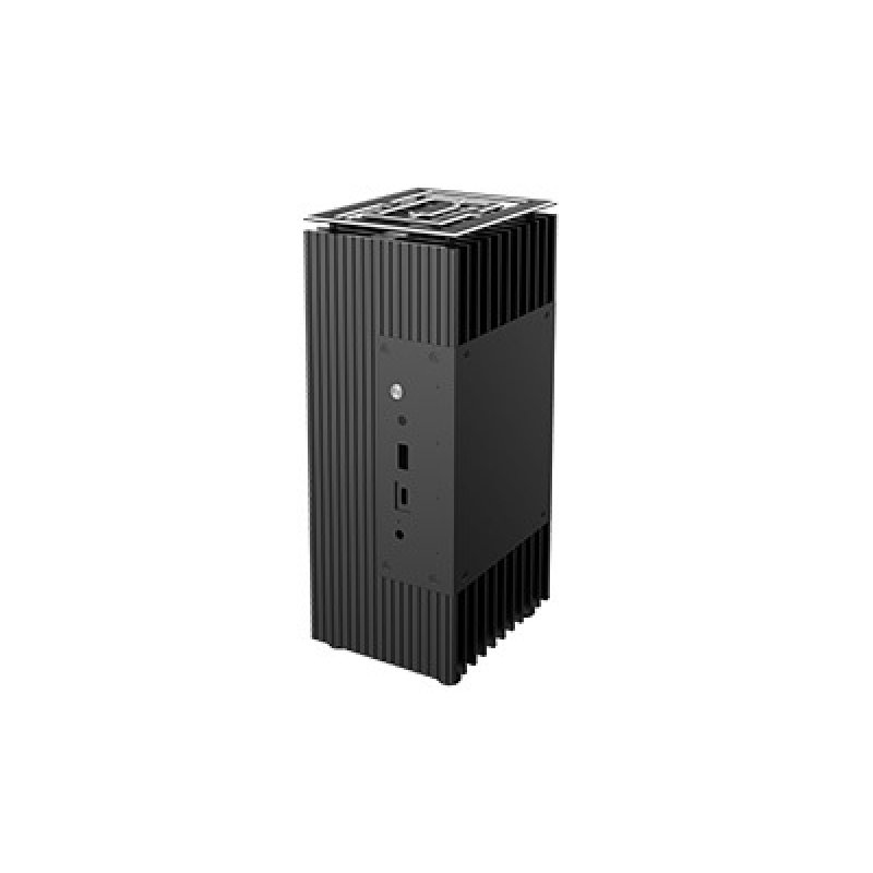 Akasa A-NUC52-M1B computer case Cube Black 25 W