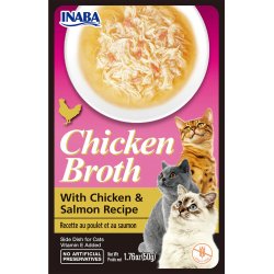 CHURU - Chicken Broth With Chicken & Salmon 40G - (798.5256)