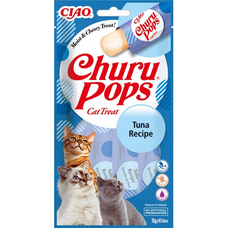 CIAO Churu Pops Tuna Recipe Cat Treat 15 g