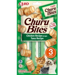 CHURU - Bites Chicken And Tuna Wrap 3pcs- (798.5060)