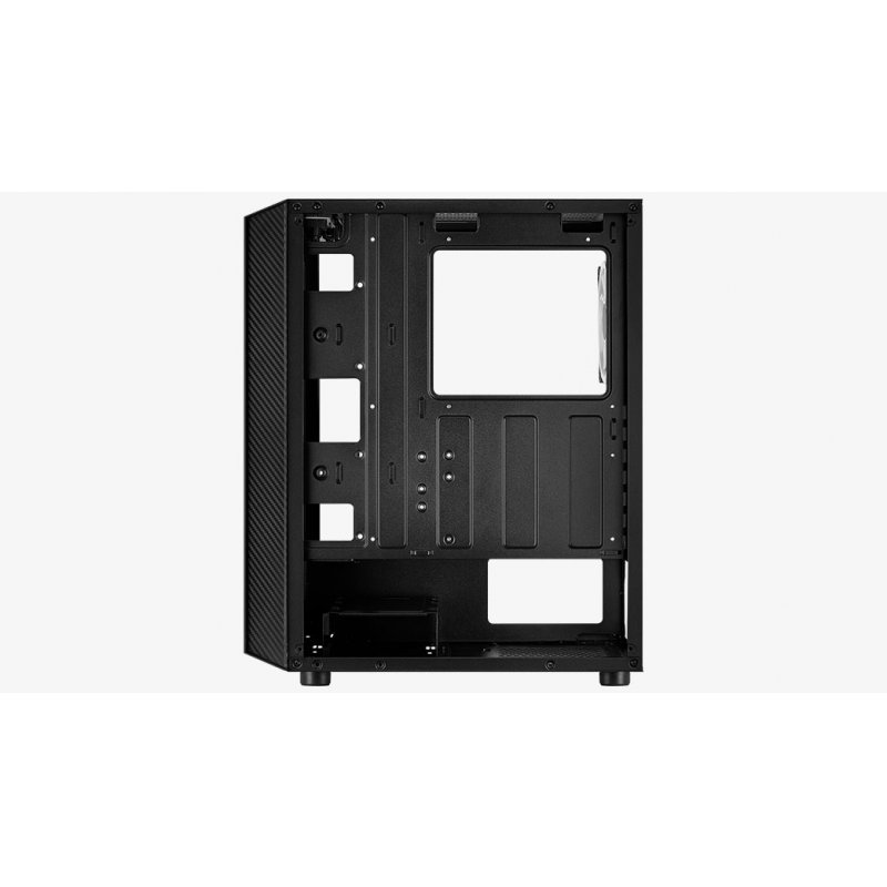 Aerocool Hive v1 Midi-Tower, Tempered Glass - schwarz