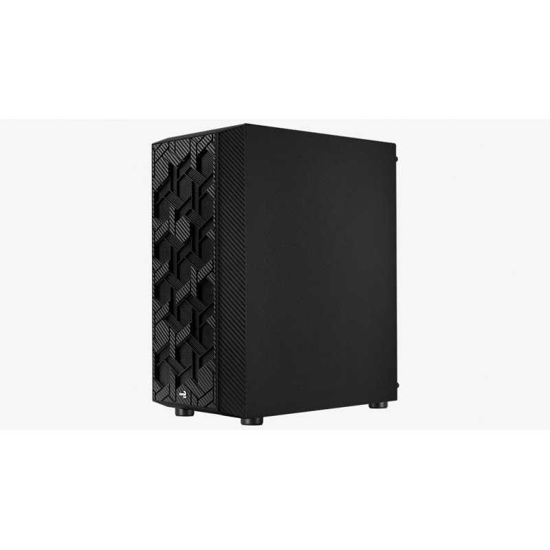 Aerocool Hive v1 Midi-Tower, Tempered Glass - schwarz