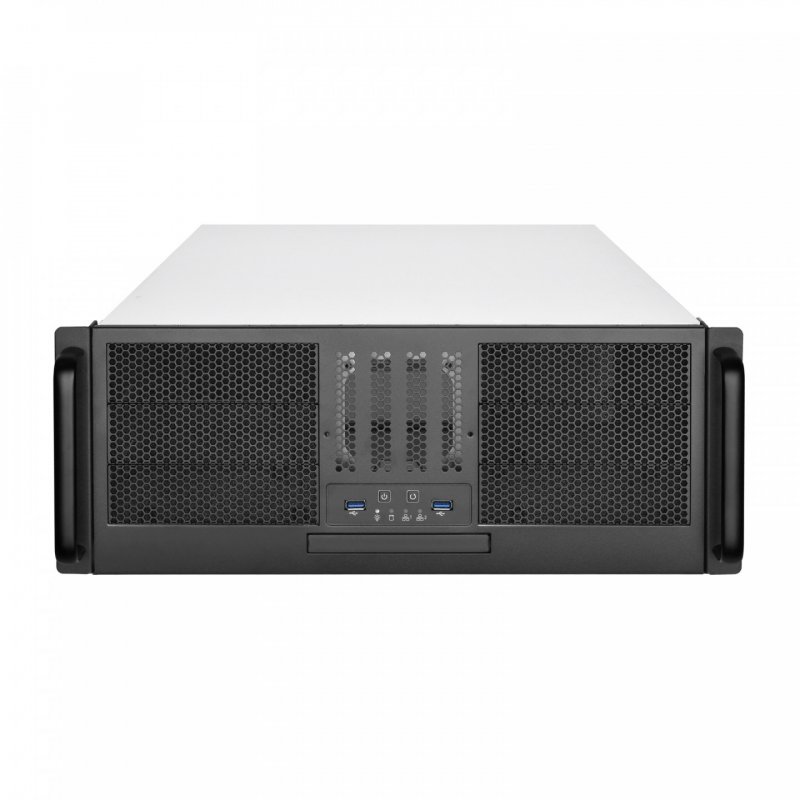SilverStone SST-RM41-506 Rackmount Server - 4U - schwarz