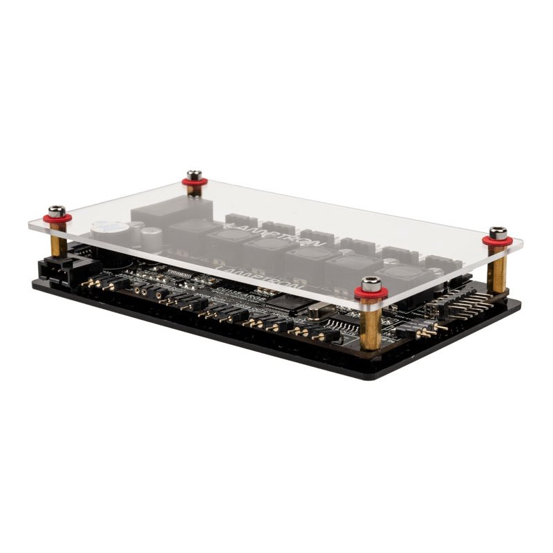 Lamptron CU135 Lüftersteuerung RGB Controller mit Display, ARGB - schwarz