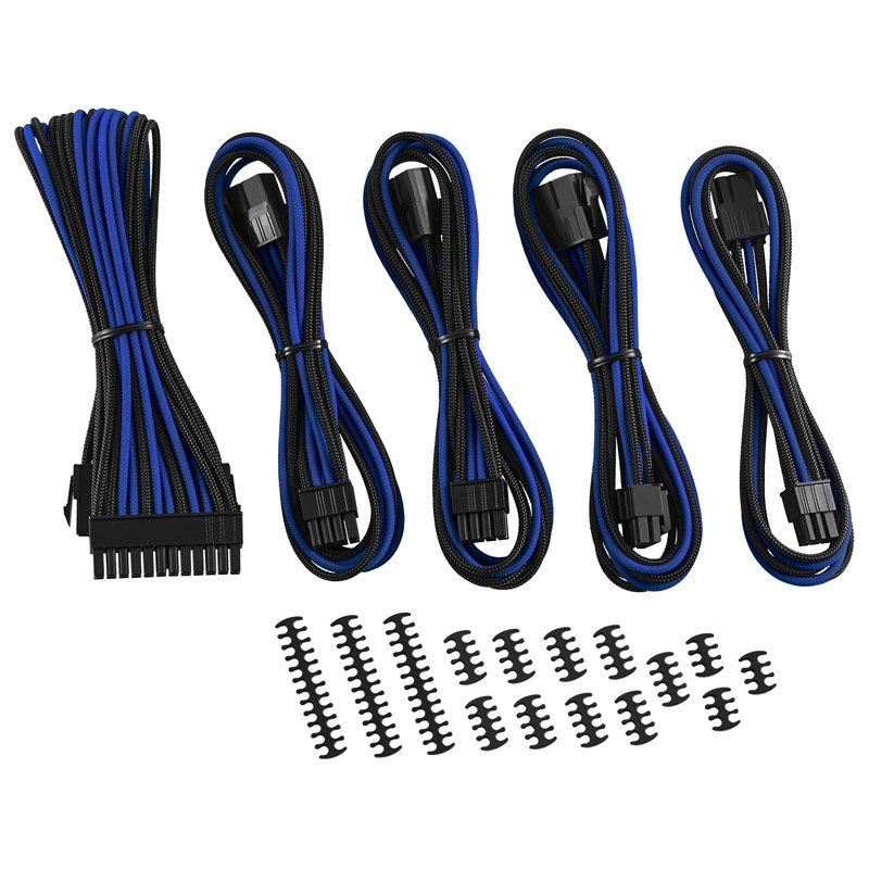 CableMod Classic ModMesh Cable Extension Kit - 8 6 Series - schwarz/blau