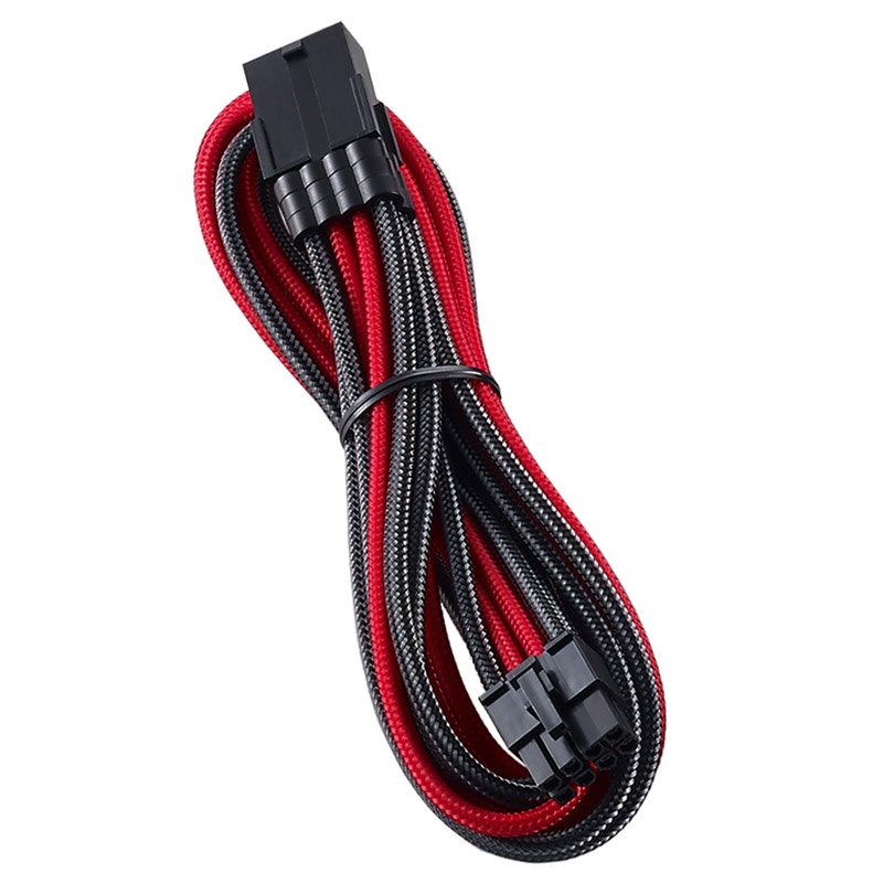 CableMod PRO ModMesh 8-Pin PCIe Verlängerung - 45cm, carbon/rot