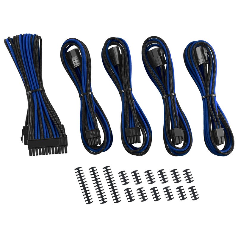 CableMod Classic ModMesh Cable Extension Kit - 8 8 Series - schwarz/blau