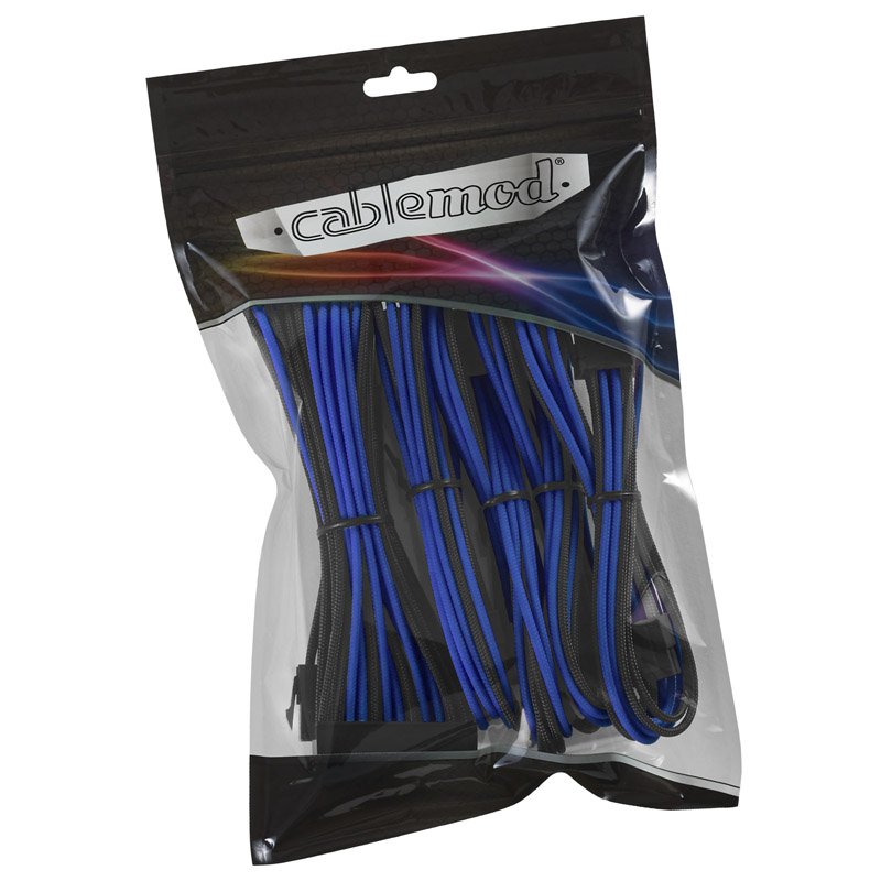 CableMod Classic ModMesh Cable Extension Kit - 8 8 Series - schwarz/blau