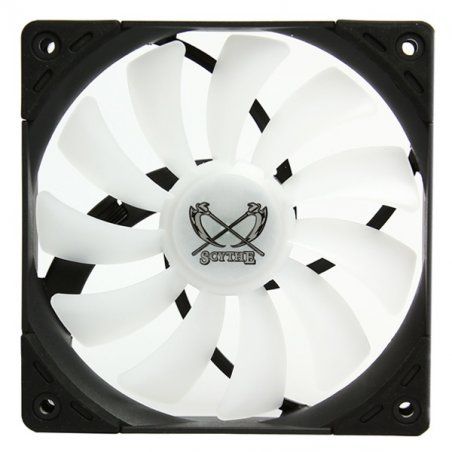 Scythe SU1225FD12HR-RN système de refroidissement d’ordinateur Universel Ventilateur 12 cm Noir, Blanc 1 pièce(s)
