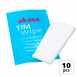 Akasa TIM Wipe Reinigungstücher - 10 Stück