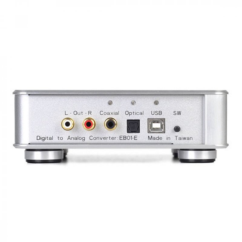 SilverStone SST-EB01S-E Ensemble Digital to Analog Converter - silber