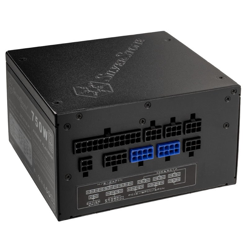 SilverStone SST-ST75F-PT v1.1 Strider Netzteil 80 PLUS Platinum, modular - 750 Watt
