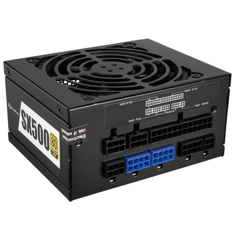SilverStone SST-SX500-G v1.1 SFX Netzteil 80 PLUS Gold, modular - 500 Watt