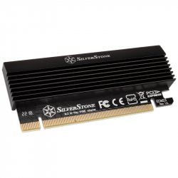 SilverStone SST-ECM23, PCI-E x4 zu M.2 Adapter mit Kühler