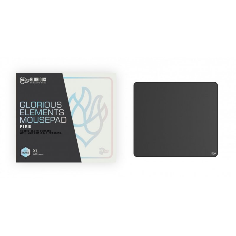 Glorious Elements Fire Gaming Mauspad - schwarz