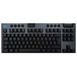 Logitech G915 TKL Kabellose Gaming Tastatur, GL Tactile, RGB-LED - anthrazit, DE Layout